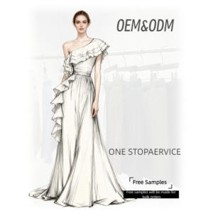 Chic One-Shoulder Formal Gown Dresses with Layered Ruffles Floor Length Design Dresses