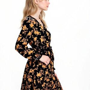 black solid dresses 1