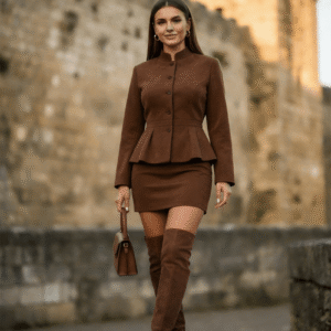 brown dresses 1